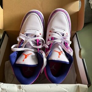 Air Jordan 3 Retro (GS) Size 6Y Kids Youth Sneakers High Tops